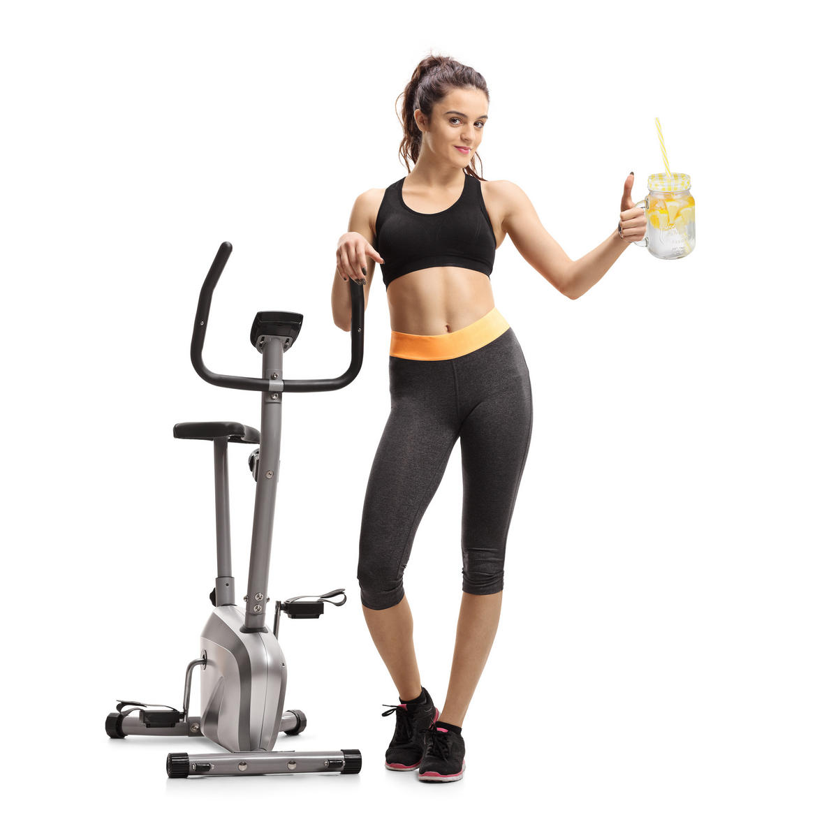 8XTRINKGLÄSER - Transparent, Glas/Kunststoff - Relaxdays