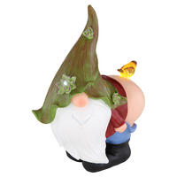 LED AUSSENLEUCHTE Gartenzwerg Bunt - Multicolor, Kunststoff (25.5/14.5/33.5cm) - Globo Lighting