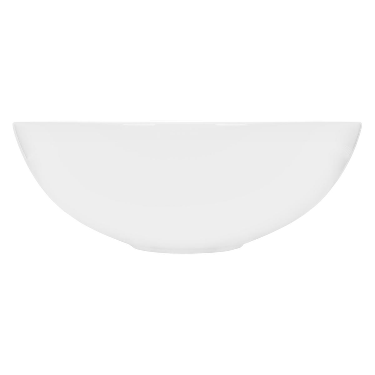WASCHBECKEN - Weiß, Keramik (39.5/14.5/39.5cm) - LuxeBath