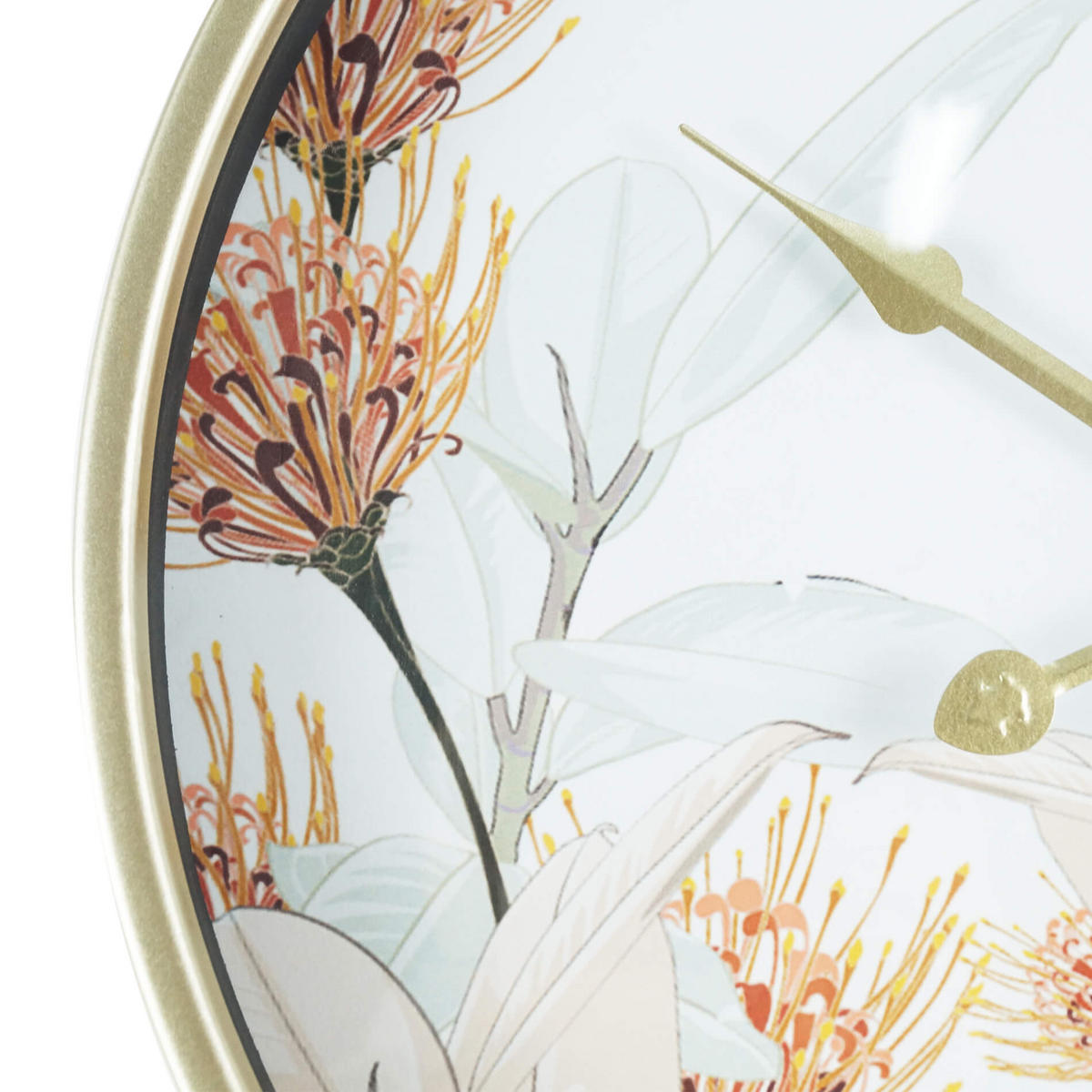 WANDUHR Weiß 40/40/40 cm - Weiß, Holzwerkstoff (40/40/40cm) - Mobili Rebecca