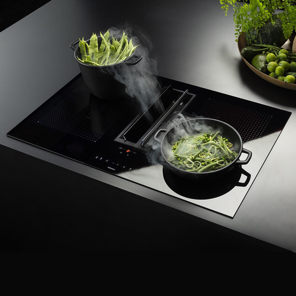 Falmec Quantum Easy Induktionskochfeld mit Dunstabzug, 84cm