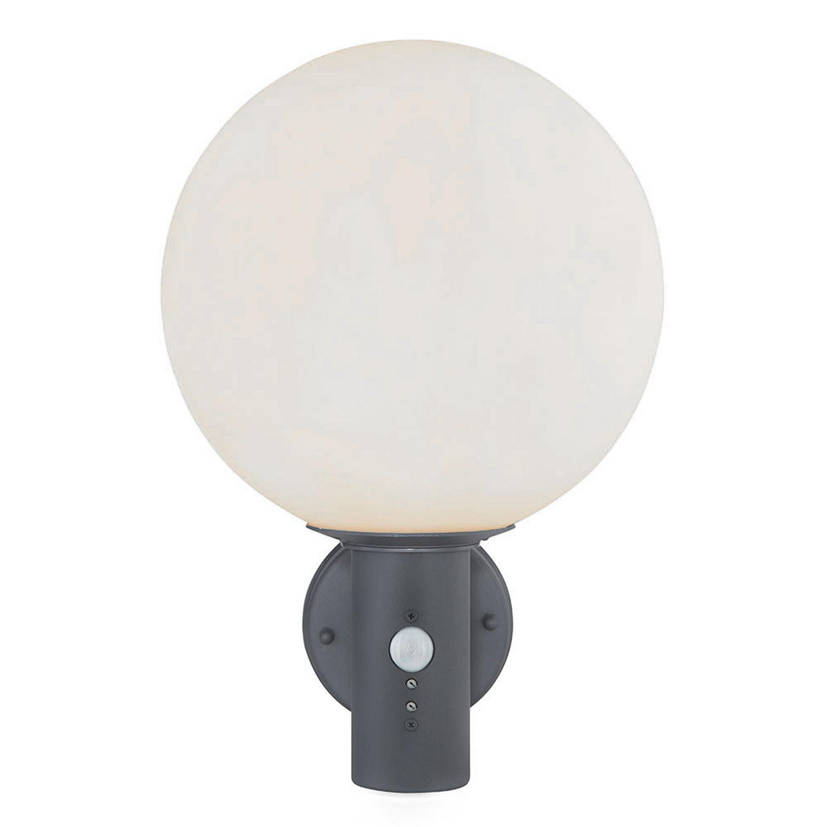 LED AUSSEN-WANDLEUCHTE OSSY Anthrazit Glas - Anthrazit, Glas (26.5/37/25cm) - Globo Lighting