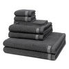 FROTTIERSET Smart 8-teilig - Dunkelgrau, Textil (50/100cm) - Ross