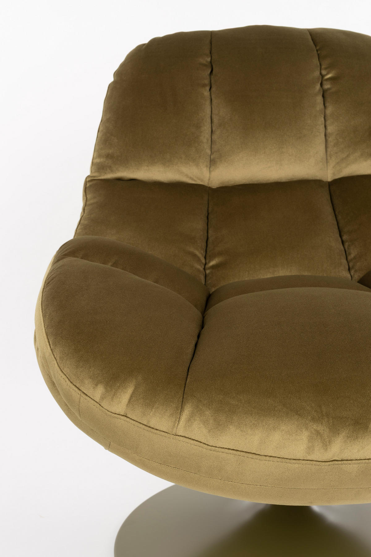 SESSEL Beefy - Grün - 84.5/76.5/84.5 cm - Grün, Textil (76.5/84.5/84.5cm)