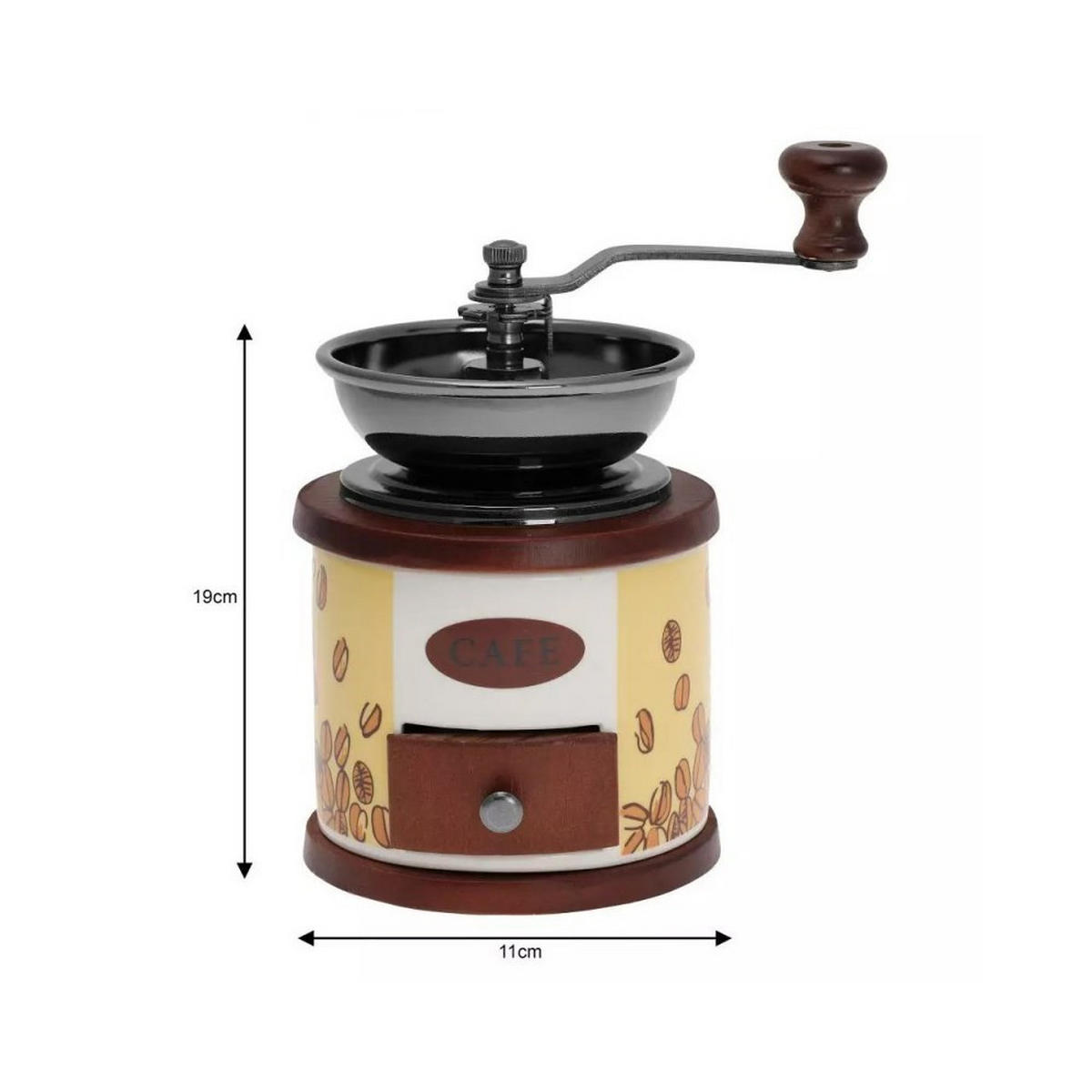 GEWÜRZMÜHLE Lila 11/11/19 cm KH4144 - Violett, Kunststoff (11/19/11cm) - Kinghoff 