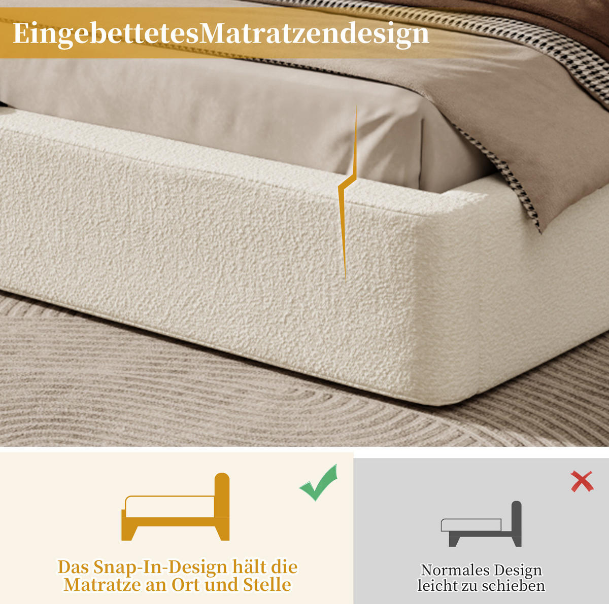 ČALOUNĚNÁ postel 160/200 cm s hydraulickým úložným prostorem, lamelovým roštem a pratelným potahem, Béžová - béžová, textil (160/200cm) - Redom