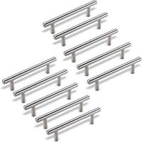MÖBELGRIFF 10er-Set - Silberfarben, Metall (3.2/3.2/12.8cm)
