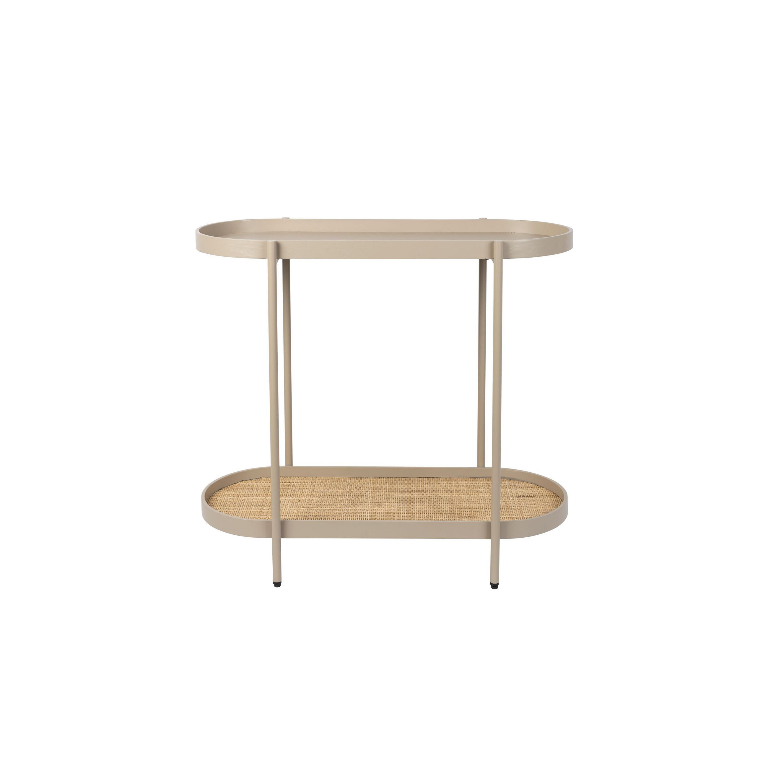 KONSOLENTISCH Amaya Konferenztisch / Wandtafel Holz 85x39 Beige - Beige, Holz (39/85/76cm) - Housecraft Living