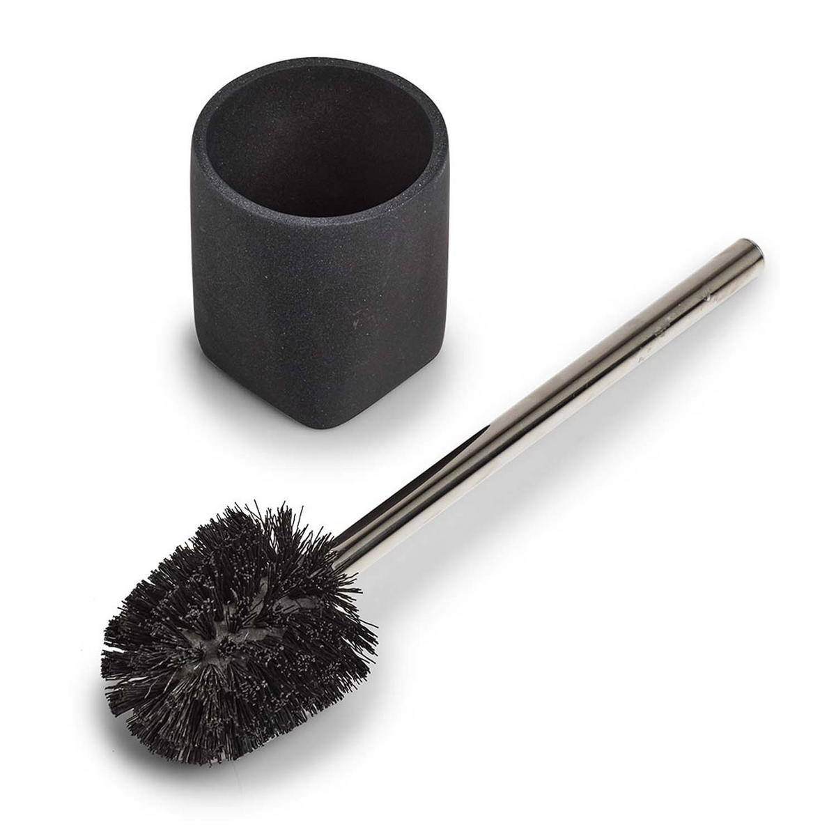 BADACCESSOIRES - Dark Stone, 5-teiliges Set - Schwarz, Stein (9.5/36.5/9.5cm) - Zeller Present
