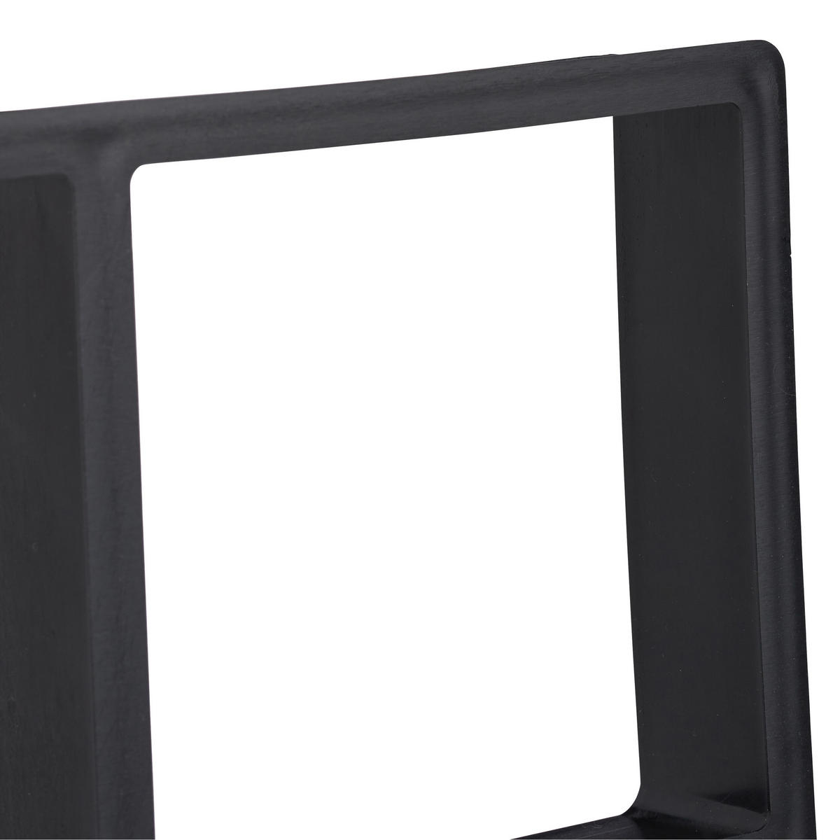 2XPFLASTERFORM - Schwarz, Kunststoff (40.5/4/40.5cm) - Relaxdays