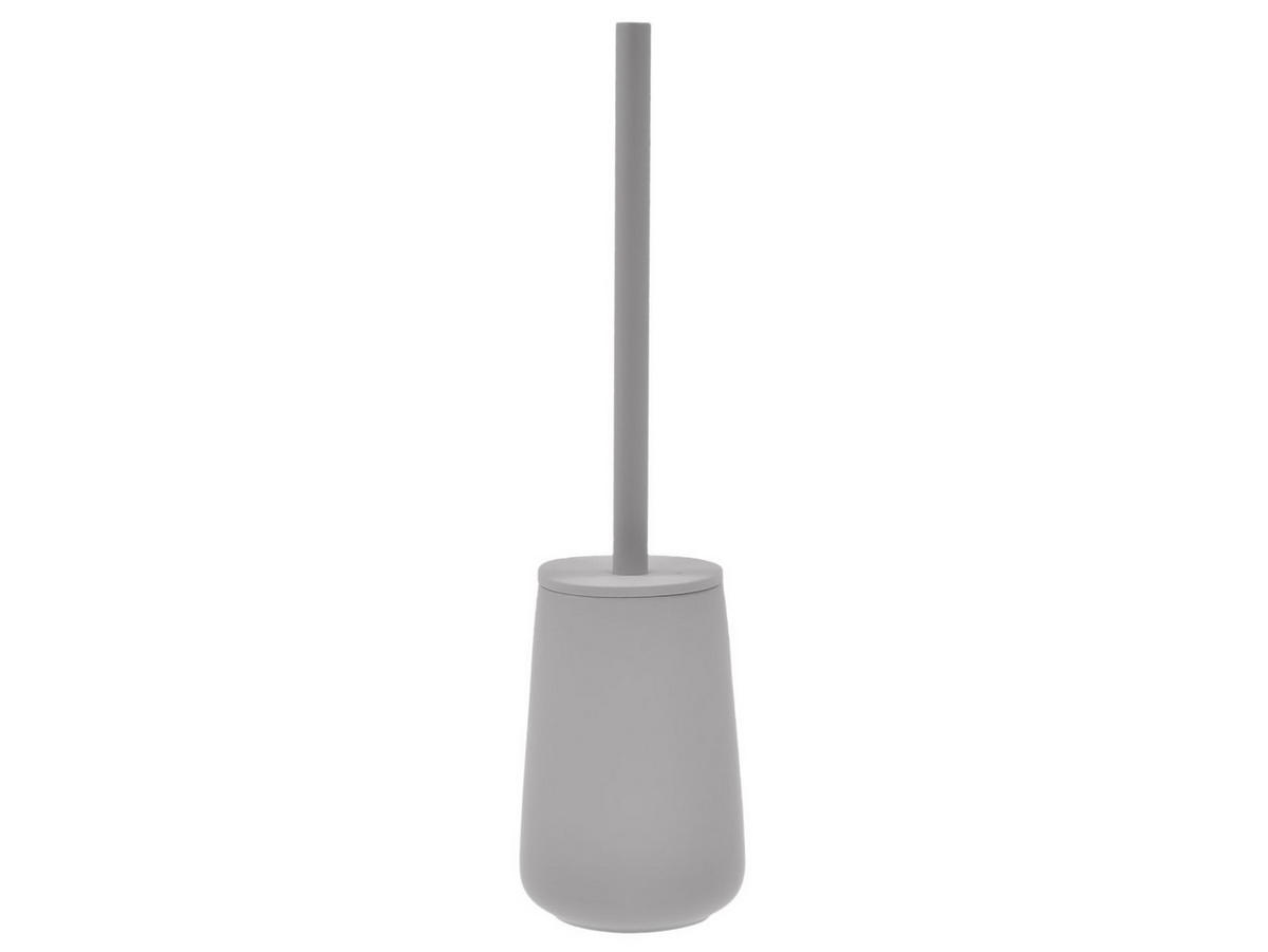 BAD ACCESSOIRES SET Nova ONE 3tlg. gull grey (mittelgrau) - Hellgrau, Kunststoff (23/29/23cm) - Zone Denmark