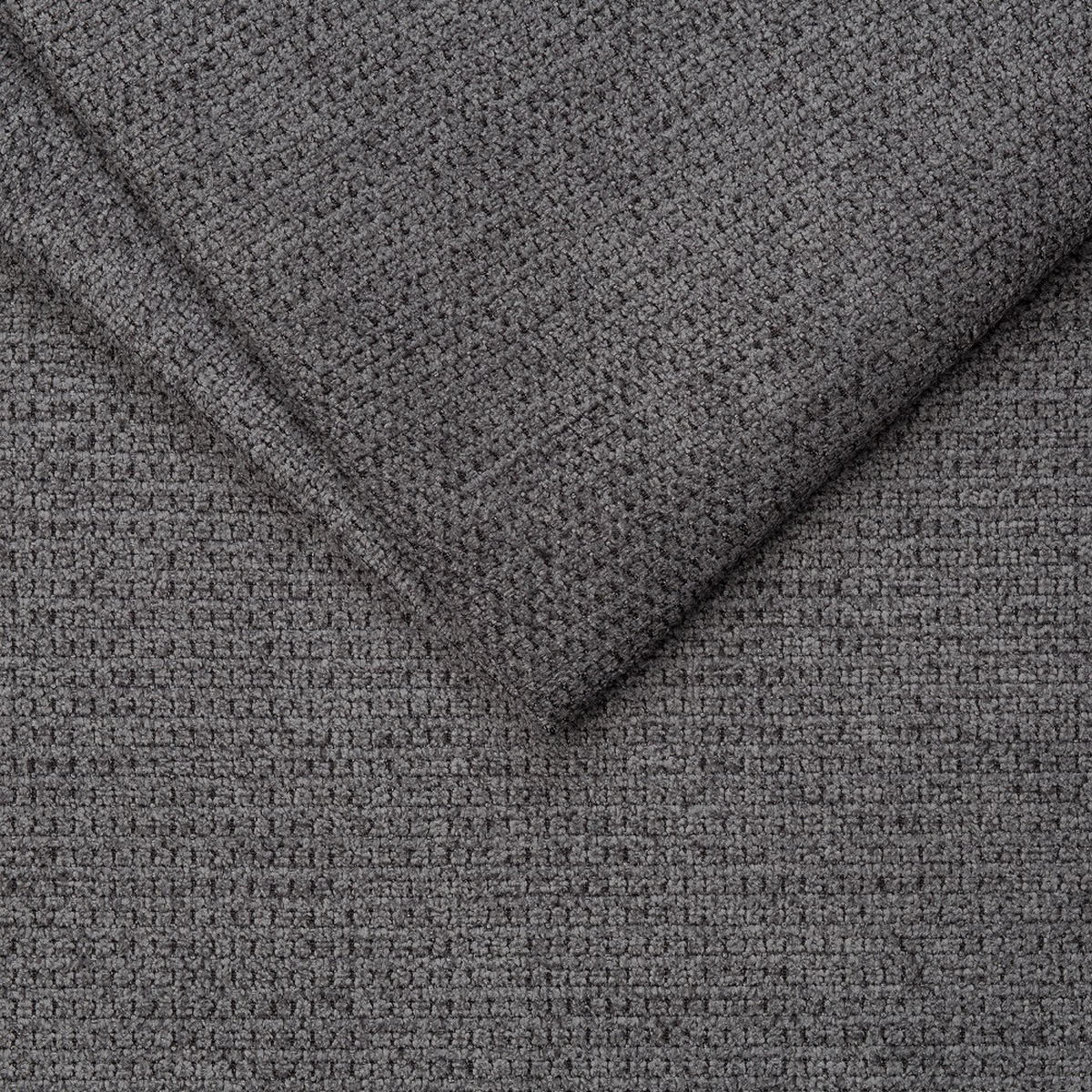 ECKSOFA mit Schlaffunktion und Bettkasten, Luxus-Mikrofaser - Anthrazit/Schwarz, Textil/Metall (282/198cm) - ed exciting design