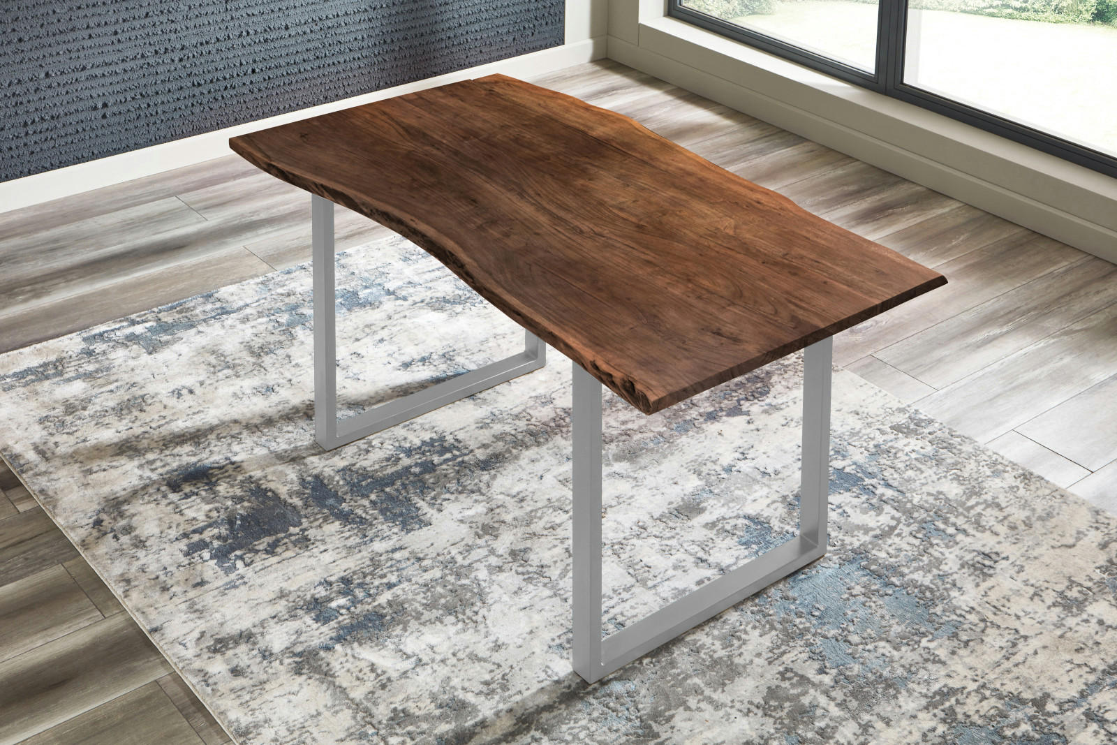 TISCHPLATTE MILO - Braun/Naturfarben, Akazienholz/Holz (100/280/4cm) - SAM