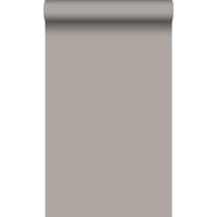 TAPETE Uni 53 cm x 10.05 m - Braun, Papier (53/1000cm) - Origin Wallcoverings