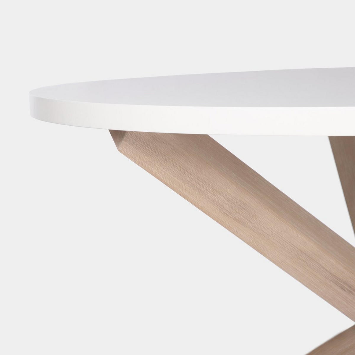 ESSTISCH Isak Weiß 120 cm x 76,5 cm - Weiß, Holzwerkstoff (120/120/76cm)