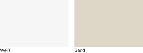 Ewe Küchen Nuova C Arbeitsplatten Weiß Sand