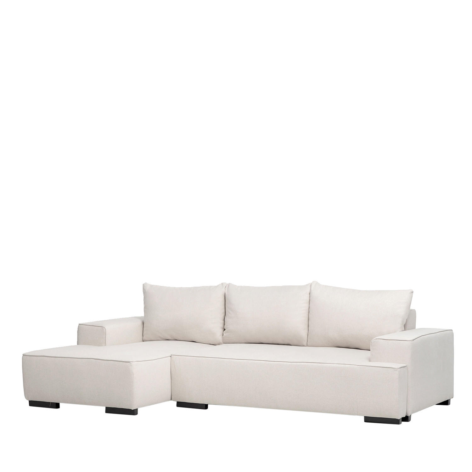 SCHLAFSOFA Alan Beige 250 cm x 80 cm - Beige, Textil (250/80/147cm) - Klast Home