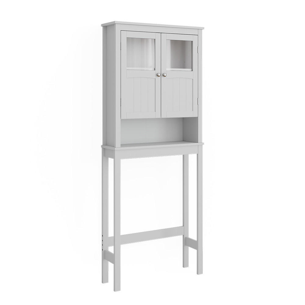 TOILETTENSCHRANK Bianco Weiß 69 x 171 cm - Weiß, Holzwerkstoff (69/171/19.8cm) - Vicco