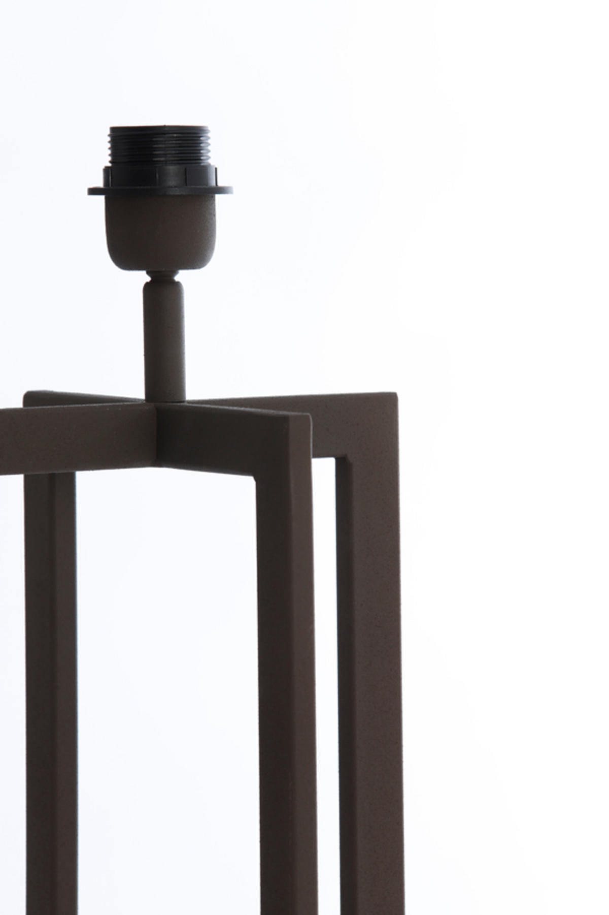 LAMPENFUSS Mace Braun 21/21/46 cm - Braun, Metall (21/21/46cm) - Light & Living