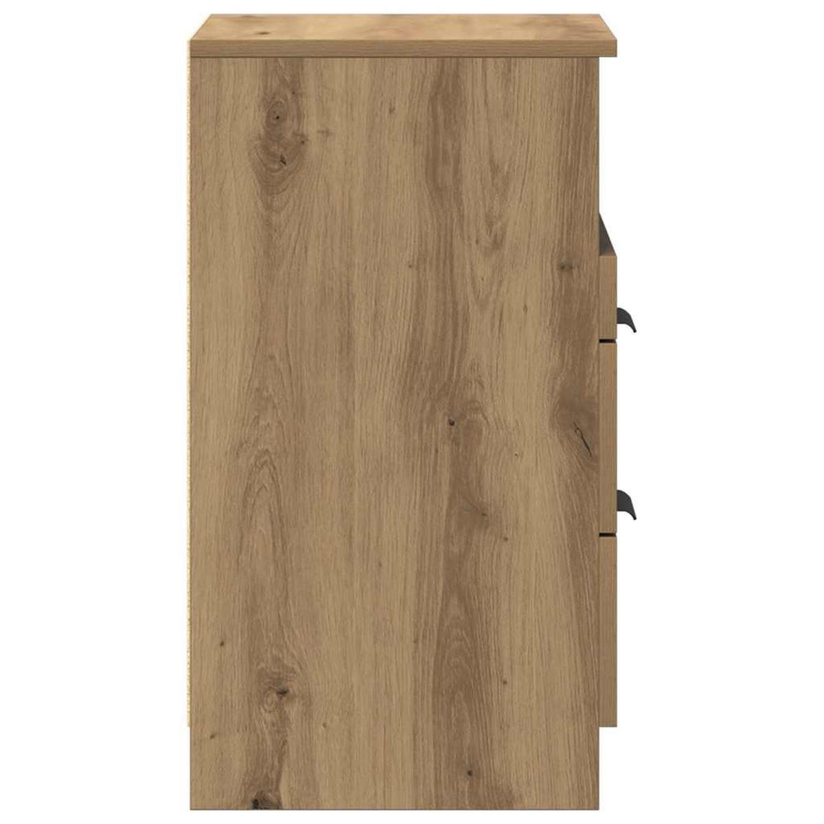 NACHTTISCH Artisan-Eiche 40/36/65 Cm Holzwerkstoff - Braun, Holzwerkstoff (36/65/40cm) - vidaXL