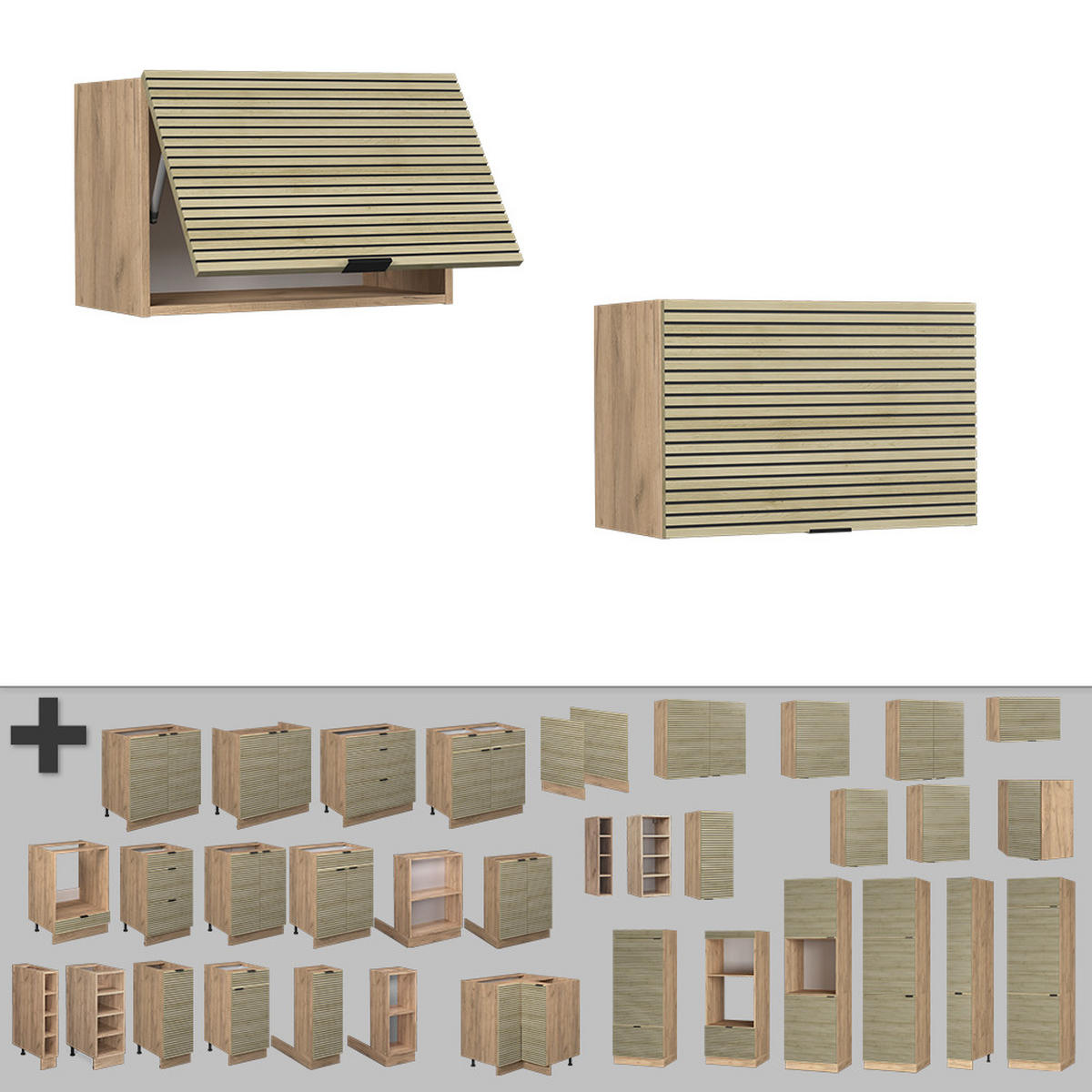 VĚŠÁK NA STĚNU Fame-Line Dubový panel - medově dubová/barva dubu, kompozitní dřevo (60/40/34.1cm) - Vicco