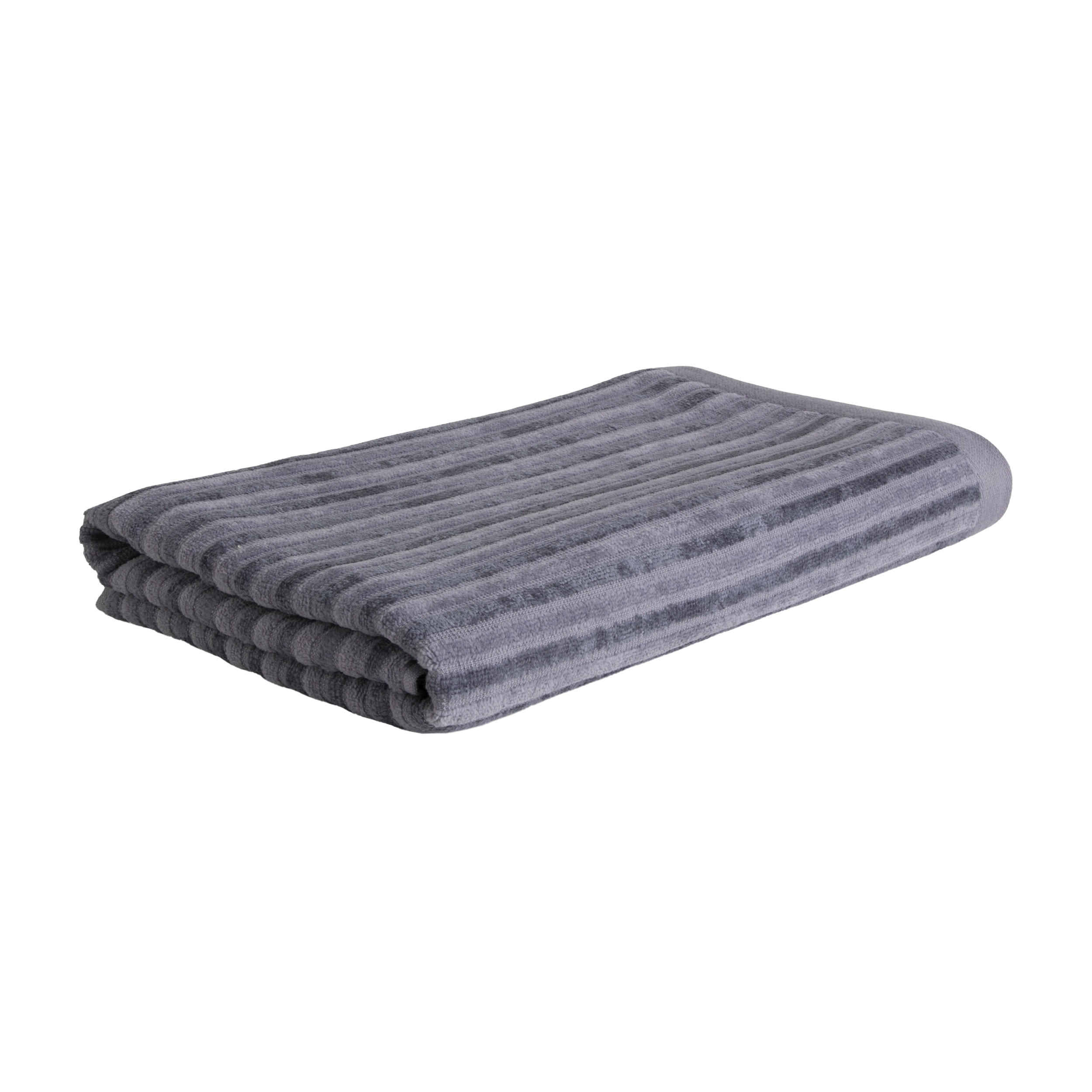 DUSCHTUCH MONOCHROME - Grau, Textil (67/140cm) - MÖVE