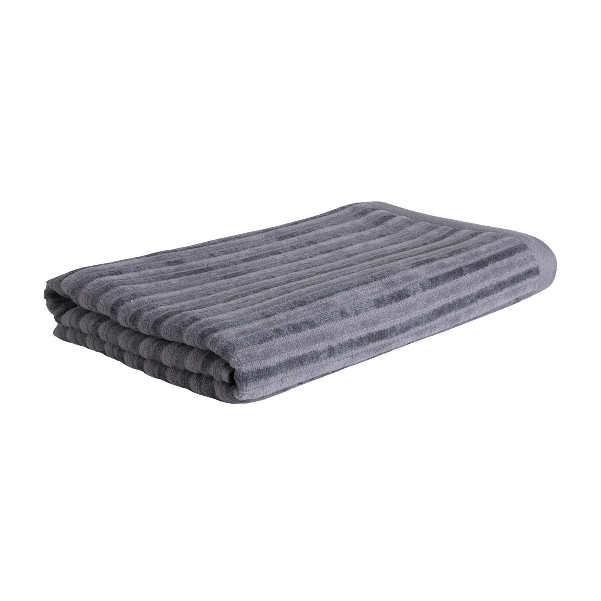 DUSCHTUCH MONOCHROME - Grau, Textil (67/140cm) - MÖVE