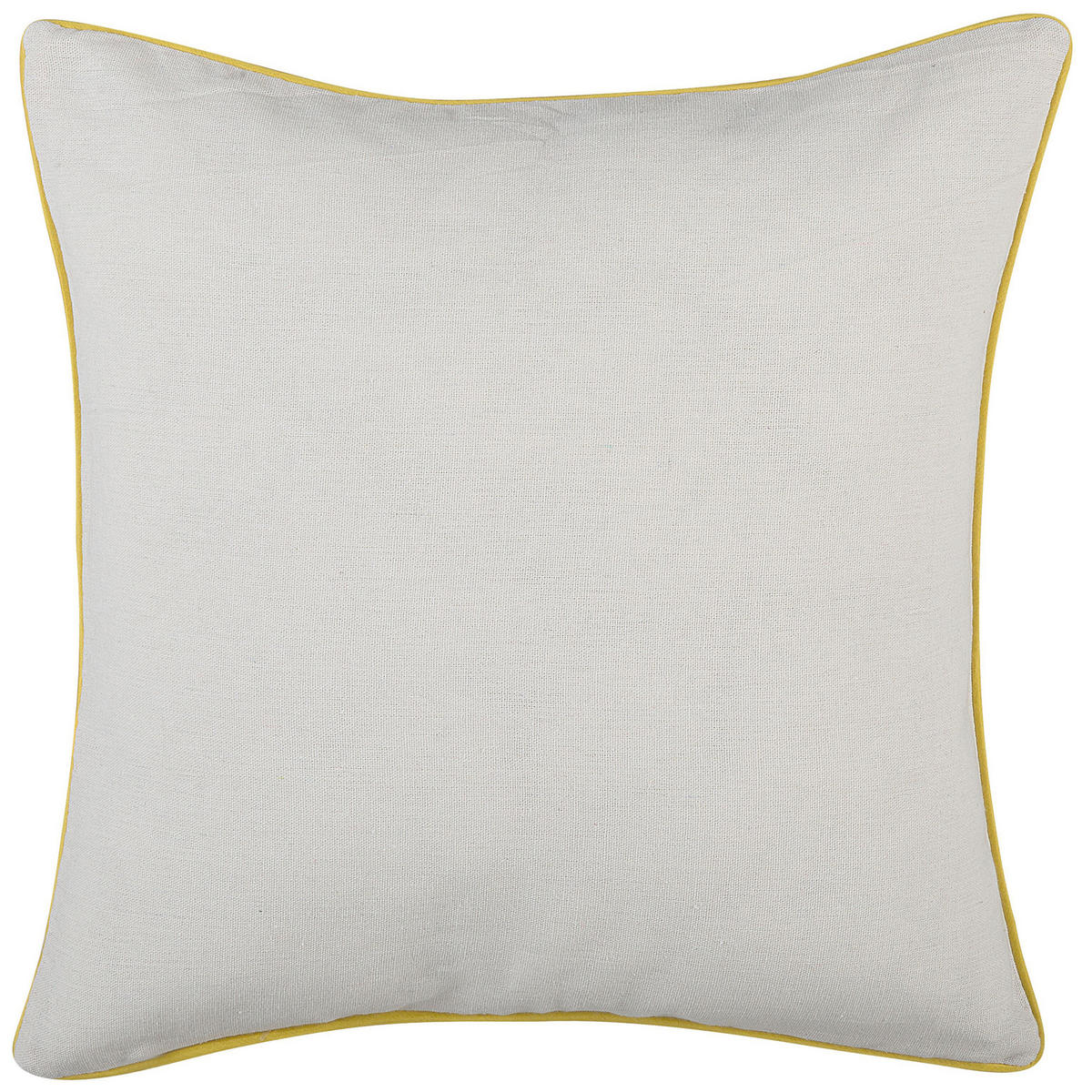DEKOKISSEN 2er-Set Hellgrau 45/45 cm Candytuft - Hellgrau, Textil (45/45cm) - Beliani