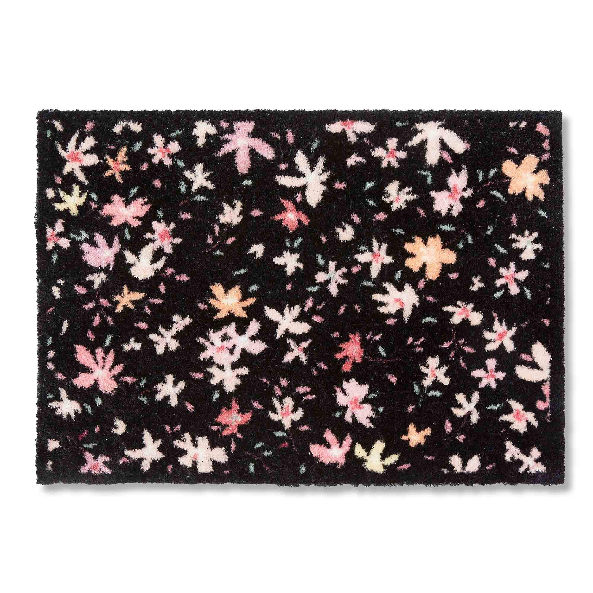 FUSSMATTE WASCHBAR PURE & SOFT - Schwarz, Textil (50/70cm) - Astra