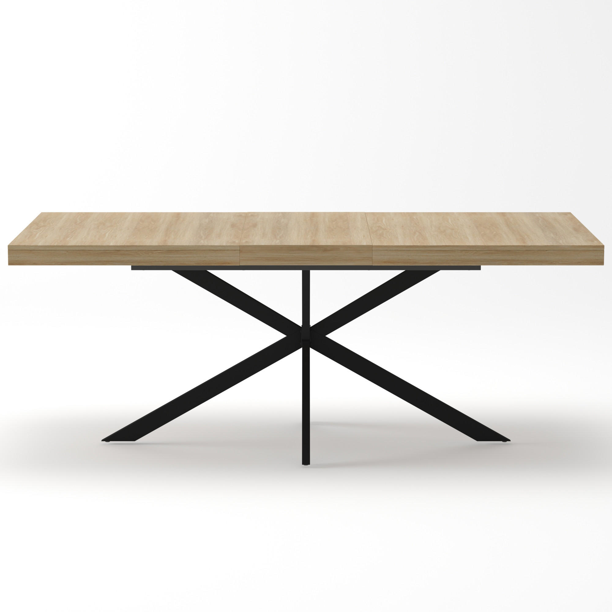 Pangivo Ausziehtisch Natur 160x76x80 cm