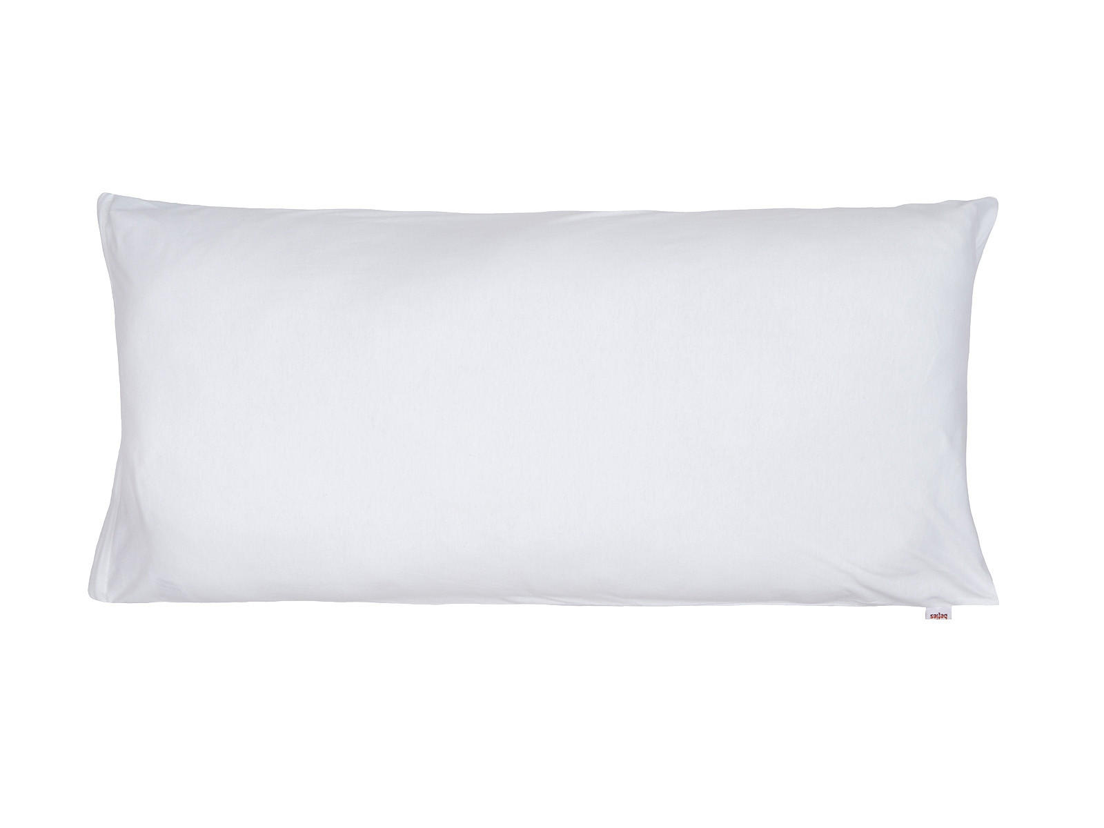 KISSENHÜLLE BasicSoft pur-weiß 100% Baumwoll-Jersey 40/80 cm - Weiß, Textil (40/80cm) - beties Heimtextil