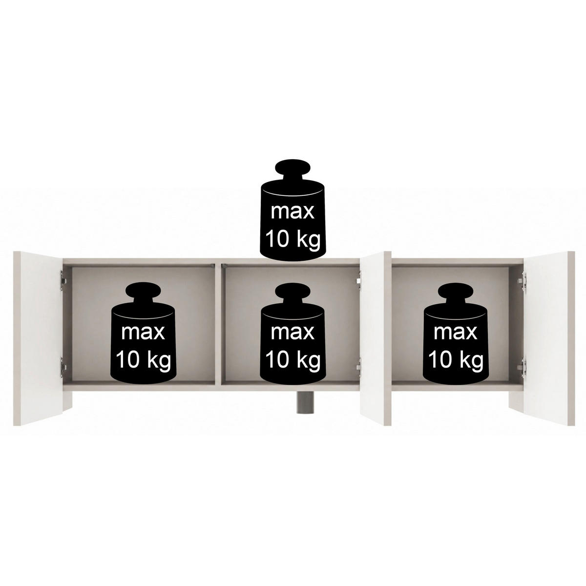 TV stolek Arkadia, dub, 150 cm - tmavě hnědá, kompozitní dřevo (150/49/35cm) - Selsey