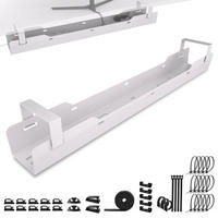 KABELWANNE Schreibtisch - Kabelmanagement, weiß - Weiß, Metall (90/10.8/13cm) - Ultimate Setup