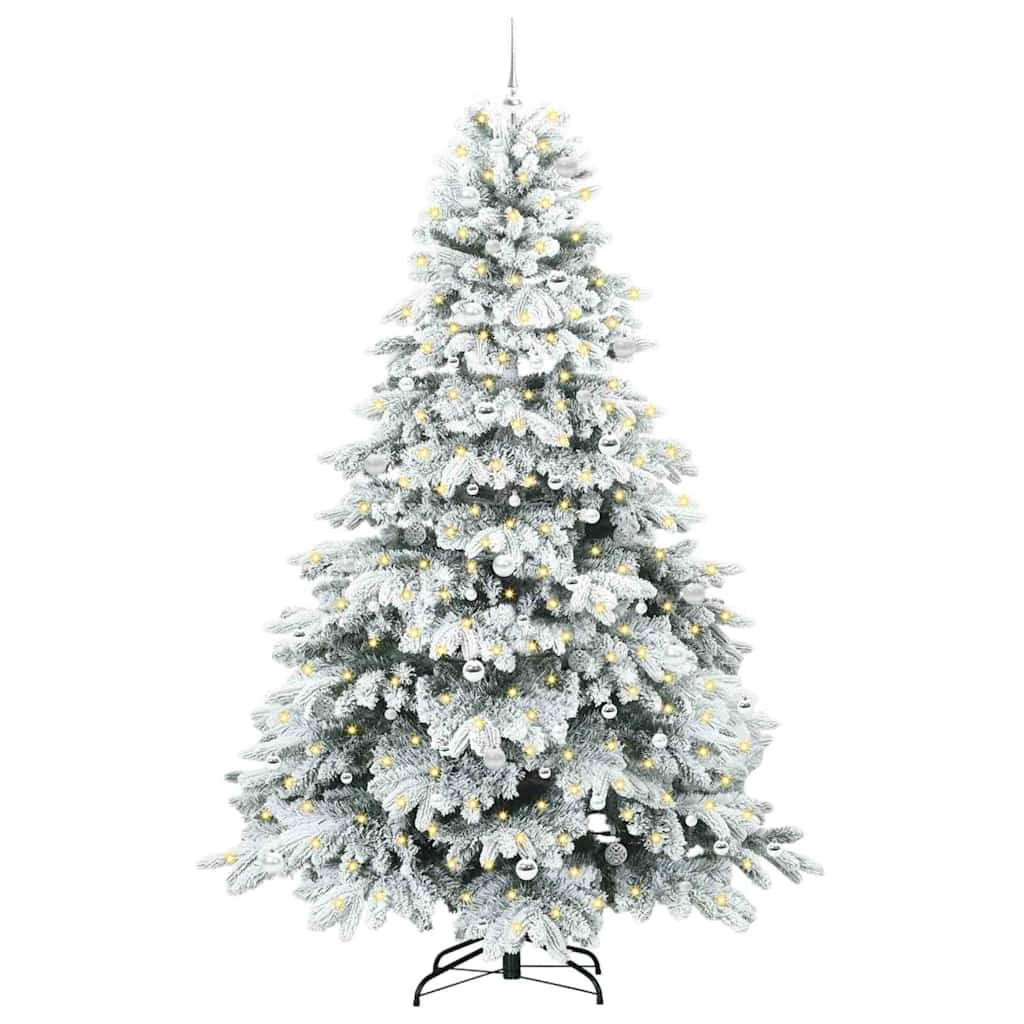 vidaXL Weihnachtsbaum Weiß 240 cm