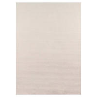 TEPPICH Kurzflor Uni-Farbe Microfaser Antirutsch Wohnzimmer waschbar Creme Läufer 80x150 - Creme, Textil (80/150cm) - KADIMA DESIGN