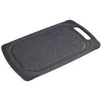 SCHNEIDE- und Auftaubrett 40,5/24/1 cm - Schwarz, Kunststoff (24/40.5cm) - Maximex