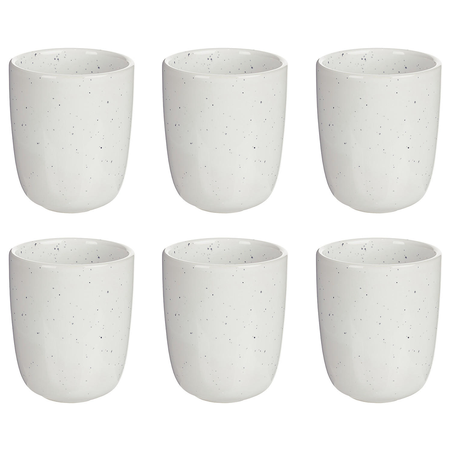 TASSE (6er Set) Lynn - Creme, Keramik (0.3L) - BUTLERS