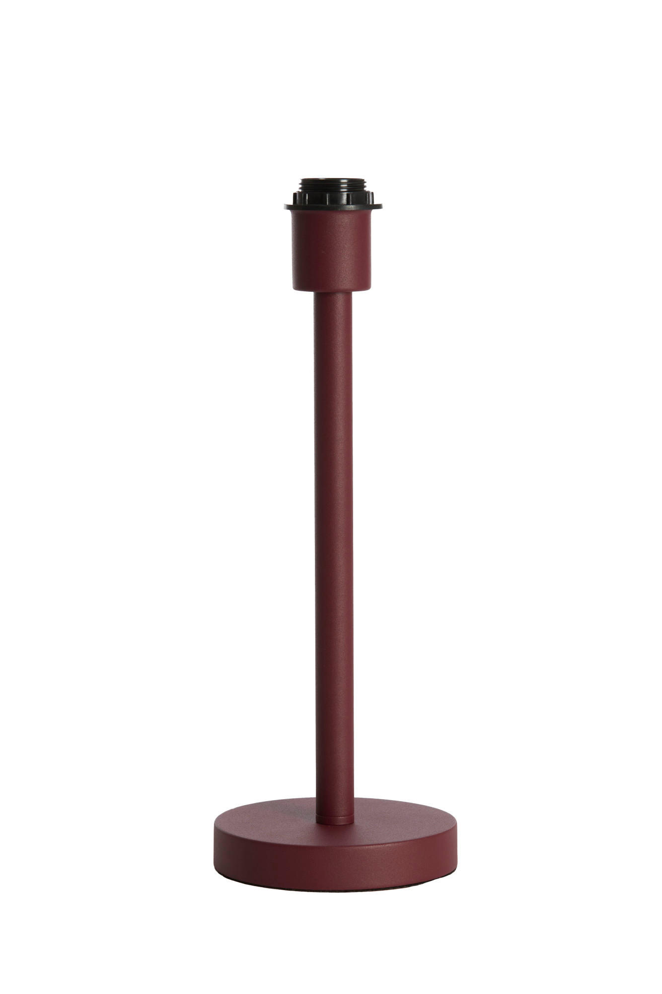 LAMPENFUSS Washington Rot Ø14/39,5 cm - Dunkelrot, Metall (14/14/39.5cm) - Light & Living