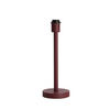 LAMPENFUSS Washington Rot Ø14/39,5 cm - Dunkelrot, Metall (14/14/39.5cm) - Light & Living