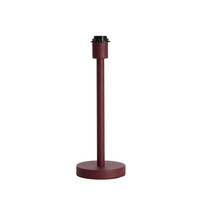 LAMPENFUSS Washington Rot Ø14/39,5 cm - Dunkelrot, Metall (14/14/39.5cm) - Light & Living