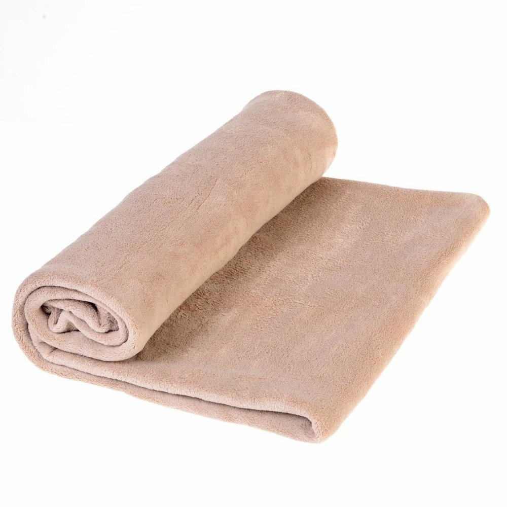 FLEECEDECKE 180 cm - Beige, Textil (180/230cm) - Atmosphera Createur d´interieur