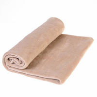 FLEECEDECKE 180 cm - Beige, Textil (180/230cm) - Atmosphera Createur d´interieur