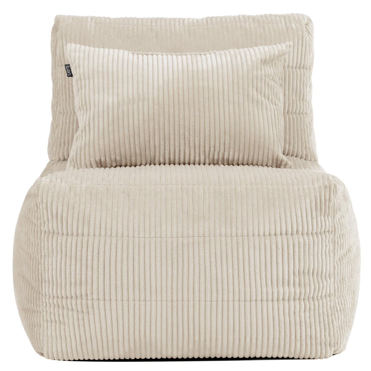 SITZSACK-SESSEL Noa modular Cord - Beige, Textil (75/70/78cm) - icon