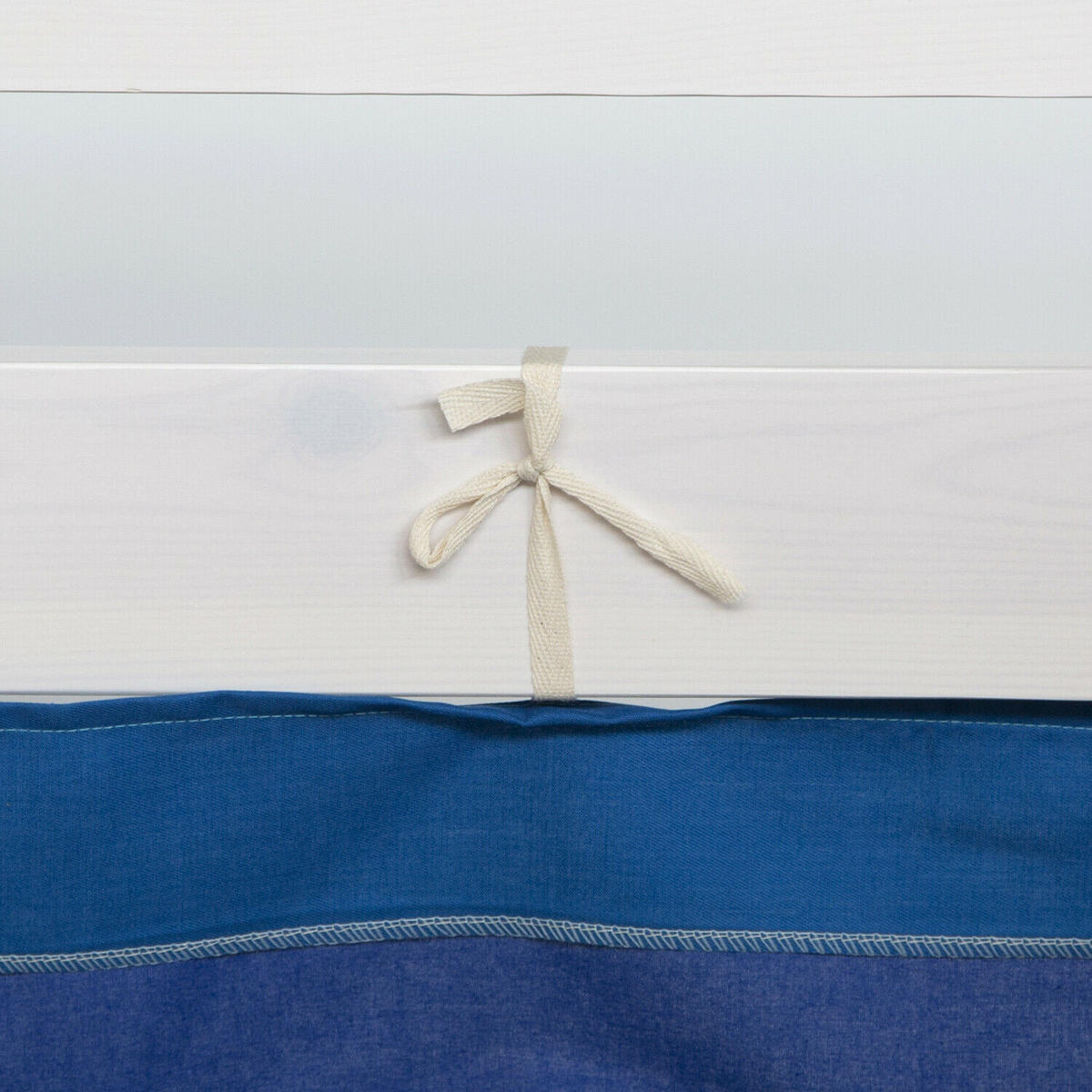 VORHANG für Hochbett Blau - Blau, Textil (197/86/1cm) - Homestyle4u