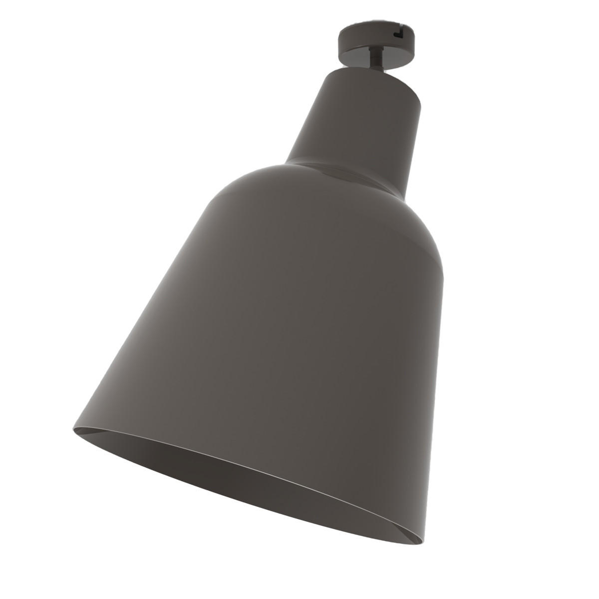 DECKENLEUCHTE - Graubraun, Metall (25/25/32.5cm) - Lumicom