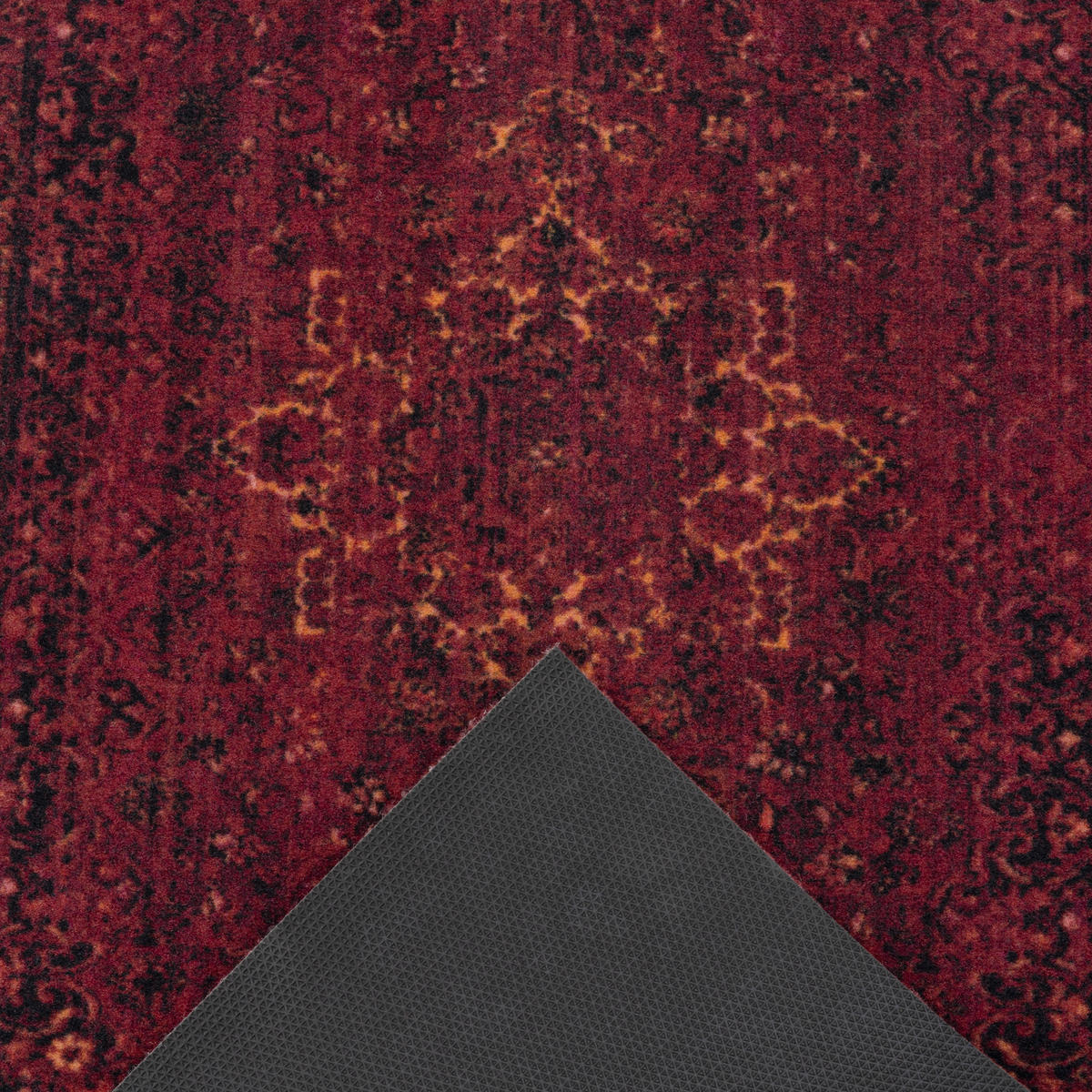 KÜCHENLÄUFER TEPPICH TRENDY ORIENT BORDÜRE - Rot, Textil (60/150cm) - Pergamon