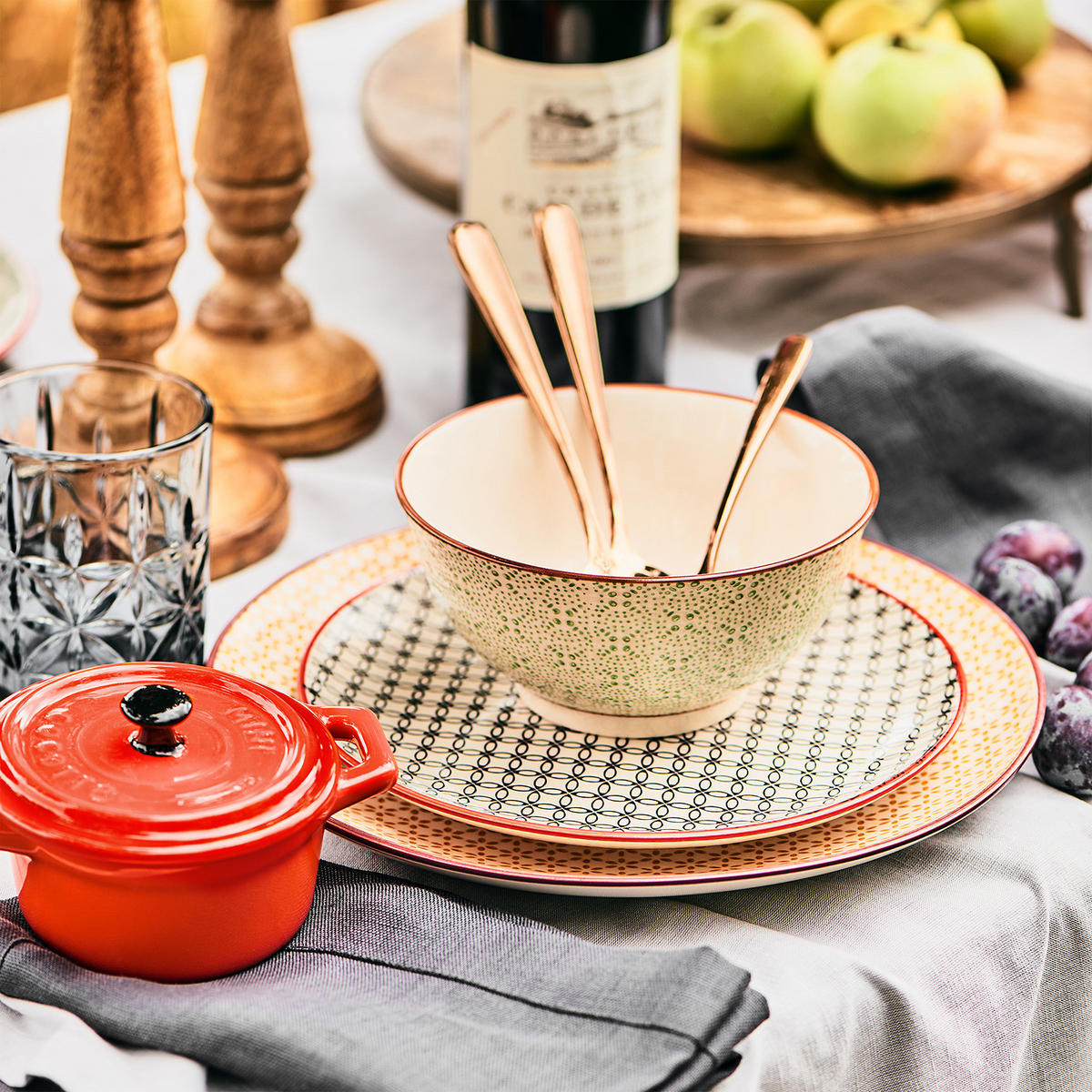 AUFLAUFFORM C'est Si Bon - Orange, Stein (14/9/7cm) - Butlers