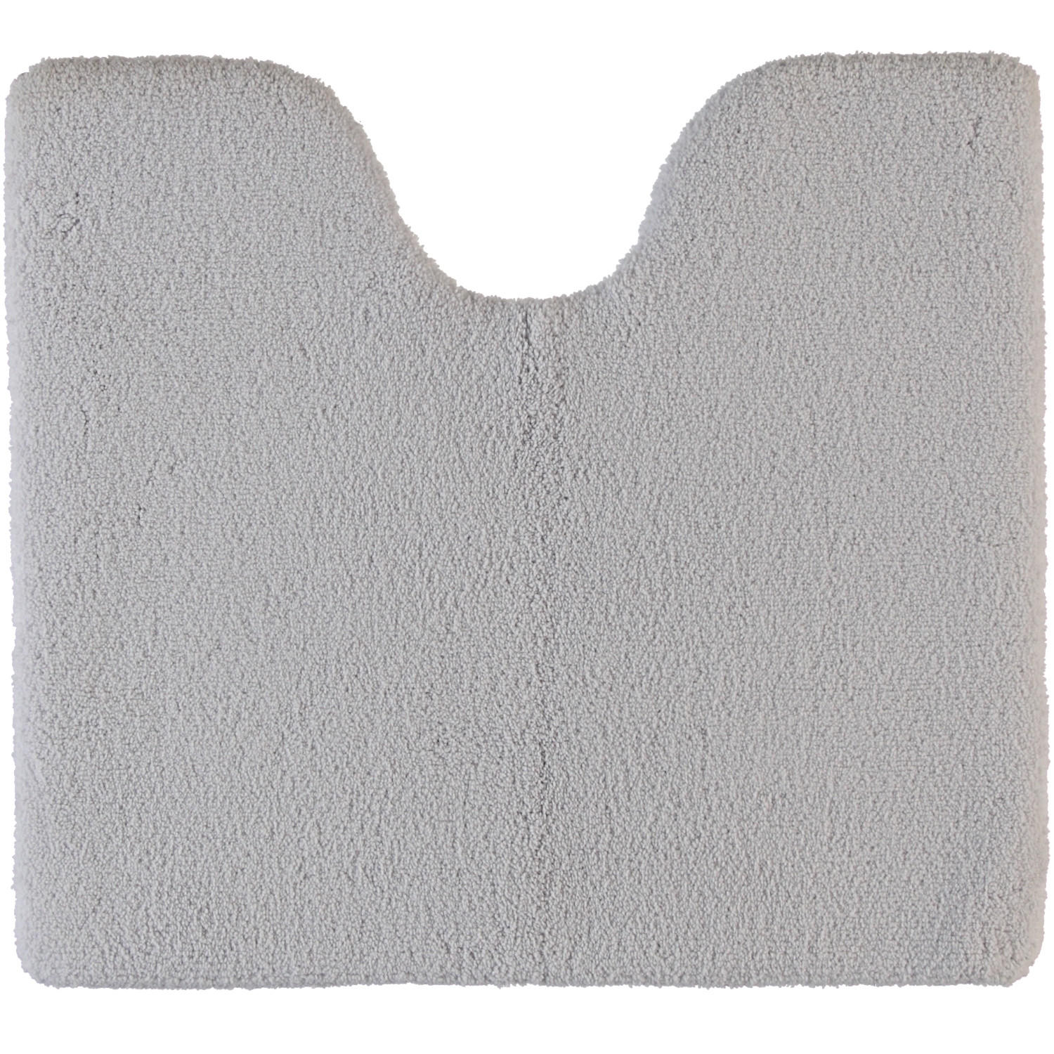 WC-VORLEGER SQUARE PERLGRAU - 11 - Grau, Textil (55/60cm) - Rhomtuft