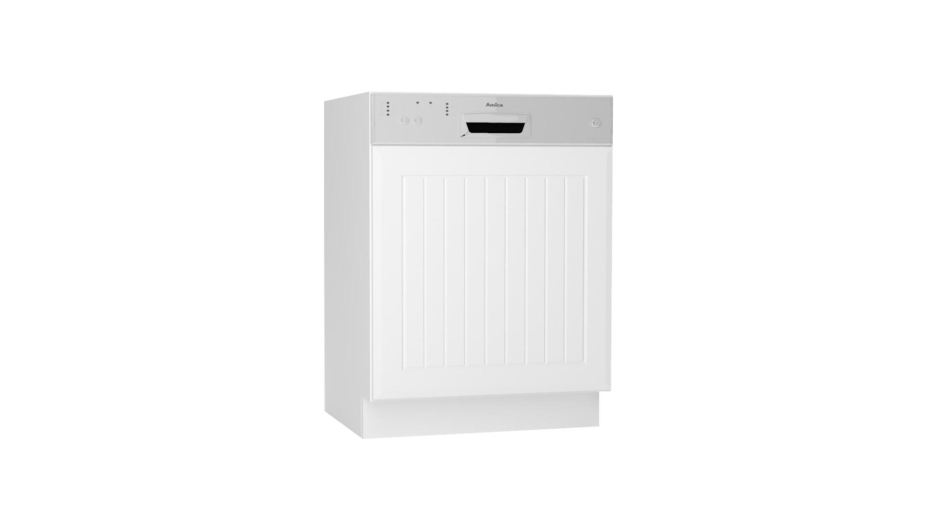 GESCHIRRSPÜLEFRONTENFZ 60 PO - ARVION - Elegante Geräte-Front - Weiß, Holz/Metall (59.6/57/1.9cm) - ROYAL24_MARKT
