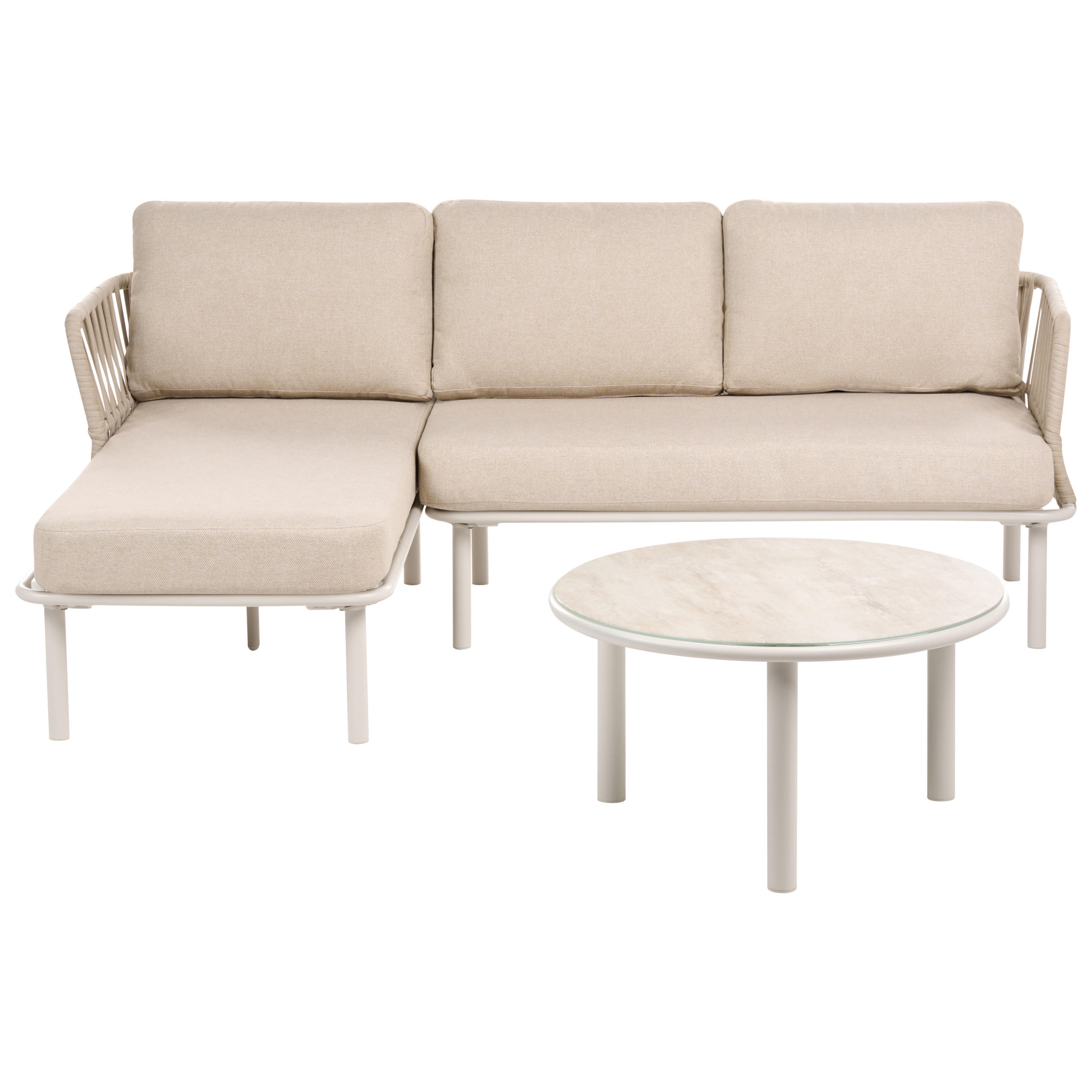 Beliani Garten Beige